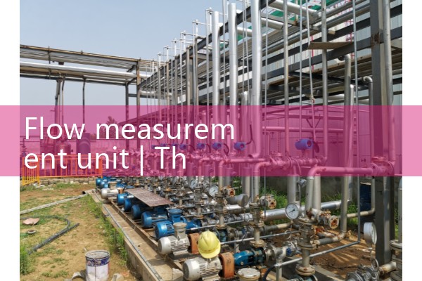 Flow metering unit
