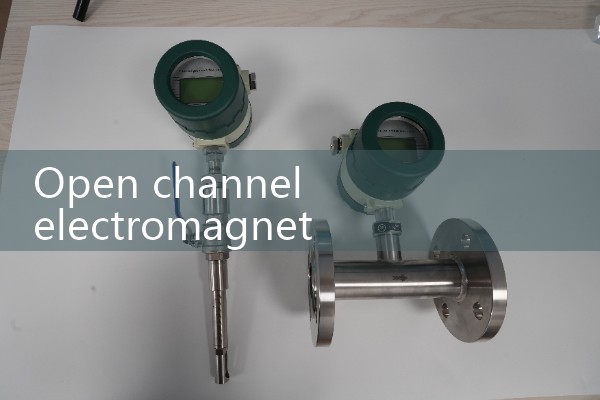 Open channel electromagnetic flowmeter