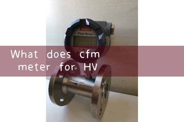 cfm meter for hvac|water flow meter