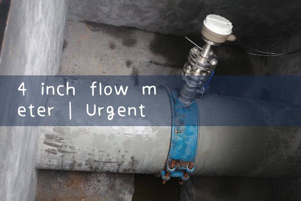 4 inch flow meter|water flow meter