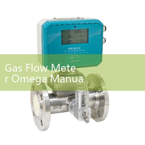 Gas Flow Meter Omega Manual: Programming FMA Series Digital Thermal Mass Transmitters